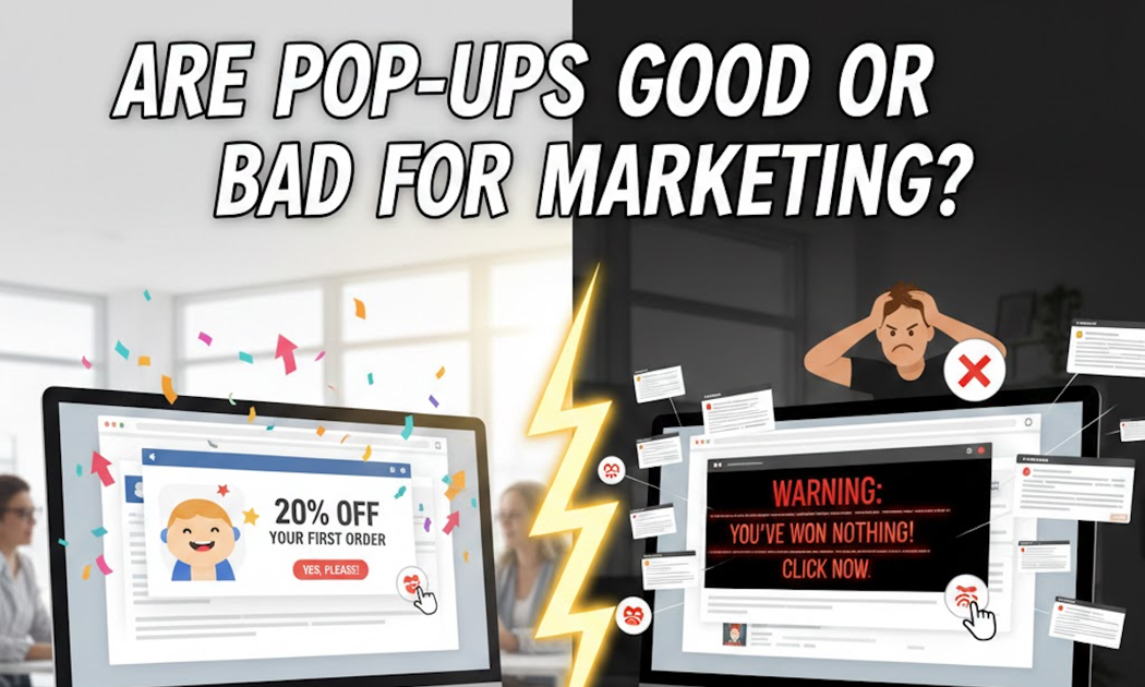 Are Popups Good or Bad for Marketing?