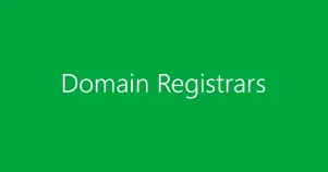 What is a domain registrar?