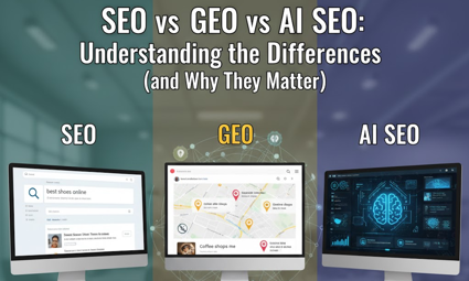 SEO vs GEO vs AI SEO: Understanding the Differences