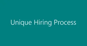 A different approach to hiring
